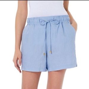 Ellen Tracy Company Linen Shorts